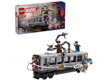 76321 Lego Marvel – Spider-Man vs. Doc Ock: Scéna v metru