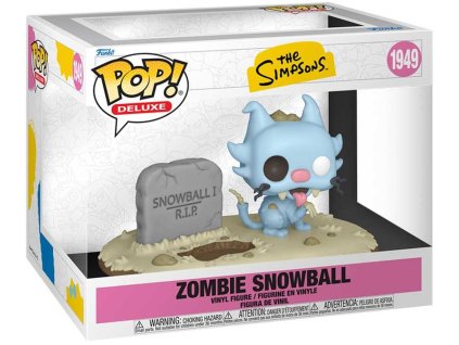 funko pop deluxe simpsons s23 zombie snowball wholesale 188865